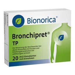 Abbildung: Bronchipret TP Filmtabletten Filmtabletten, 20 St PZN 00168478