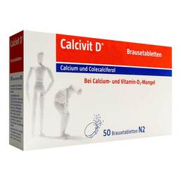 Abbildung: Calcivit D Brausetabletten Brausetabletten, 100 St PZN 00170216