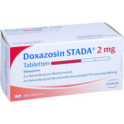 Abbildung: Doxazosin STADA 2 mg Tabletten 100 St, Tabletten PZN 00192011