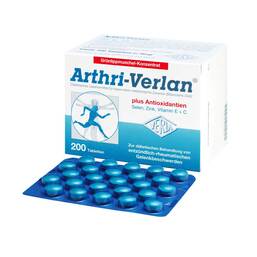 Abbildung: Arthri Verlan Tabletten Tabletten, 200 St PZN 00193536