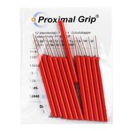 Abbildung: Proximal Grip xxx-fein rot Interdentalbürste 12 St, Zahnbürste PZN 00195392