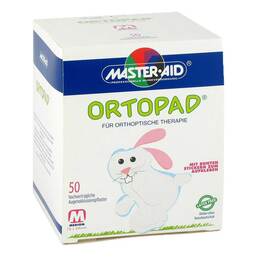 Abbildung: Ortopad medium Augenokklusionspflaster 50 St, Pflaster PZN 00214824