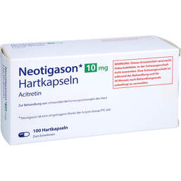 Abbildung: Neotigason 10 Hartkapseln 100 St, Hartkapseln PZN 00227034