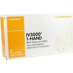 Abbildung: Opsite IV3000 9x12cm Verband 50 St, Verband PZN 00232615