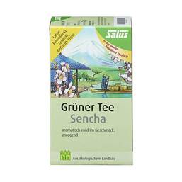 Abbildung: Grüner Tee bio Salus Filterbeutel Filterbeutel, 15 St PZN 00249372