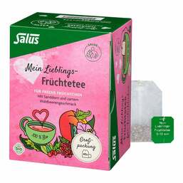 Abbildung: Mein Lieblings-Früchte-Tee bio Salus Filterbeutel 40 St, Filterbeutel PZN 00249863
