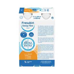 Abbildung: Fresubin Energy Fibre Drink Karamell Trinkflasche Lösung, 6X4X200 ml PZN 00250470