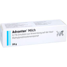 Abbildung: Advantan Milch 20 g, Emulsion PZN 00259407