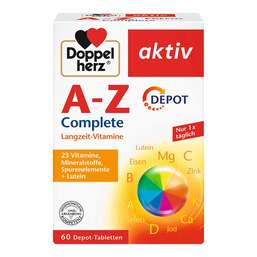 Abbildung: Doppelherz A-Z Depot Tabletten Tabletten, 60 St PZN 00263449