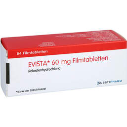 Abbildung: Evista Filmtabletten 84 St, Filmtabletten PZN 00264130