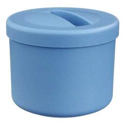 Abbildung: Prothesenbehälter blau Kunststoff mit Deckel 1 St PZN 00272945