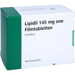 Abbildung: Lipidil 145 one Filmtabletten 100 St, Filmtabletten PZN 00297224