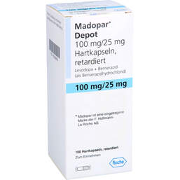 Abbildung: Madopar depot Retardkapseln 100 St, Retard-Kapseln PZN 00308956