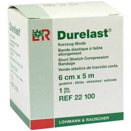 Abbildung: Durelast Binde 5mx6cm 22100 1 St, Binden PZN 00310232