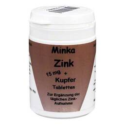 Abbildung: Zink + Kupfer Tabletten Tabletten, 100 St PZN 00328485