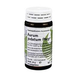 Abbildung: Aurum jodatum Phcp Globuli Globuli, 20 g PZN 00359505
