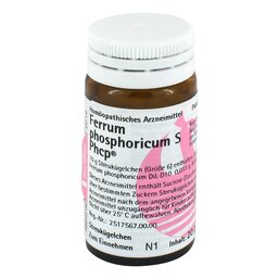 Abbildung: Ferrum phosphoricum S Phcp Globuli Globuli, 20 g PZN 00359681