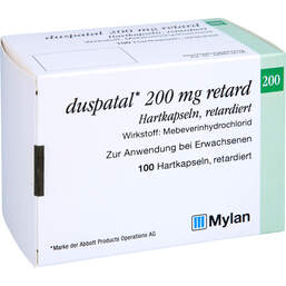 Abbildung: Duspatal 200 mg retard Kapseln 100 St, Retard-Kapseln PZN 00364386
