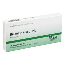 Abbildung: Biodolor comp. Injektion Ampullen 10X2 ml, Ampullen PZN 00365948