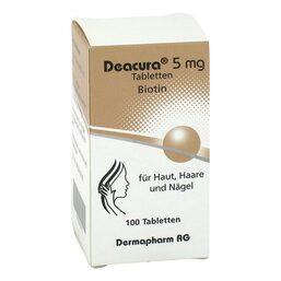 Abbildung: Deacura 5 mg Tabletten Tabletten, 100 St PZN 00368272