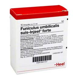 Abbildung: Funiculus Umbilicalis suis Injeel forte Ampullen 10 St, Ampullen PZN 00401727