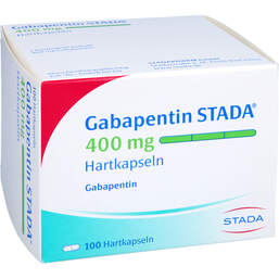 Abbildung: Gabapentin STADA 400 mg Hartkapseln 100 St, Hartkapseln PZN 00408304