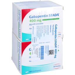 Abbildung: Gabapentin STADA 400 mg Hartkapseln 200 St, Hartkapseln PZN 00408310