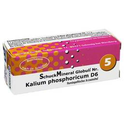 Abbildung: Schuckmineral Globuli 5 Kalium phosphoricum D6 Globuli, 7.5 g PZN 00413305