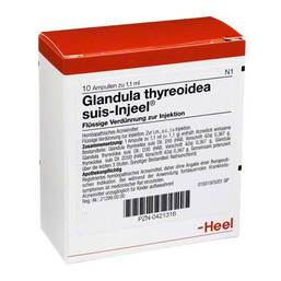 Abbildung: Glandula Thyreoidea suis Injeel Ampullen 10 St, Ampullen PZN 00421316
