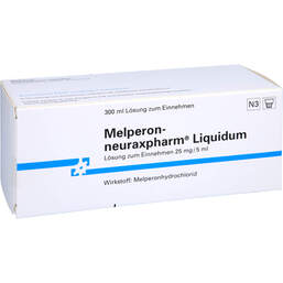 Abbildung: Melperon neuraxpharm Liquidum 25 mg / 5ml 300 ml, Lösung zum Einnehmen PZN 00424042