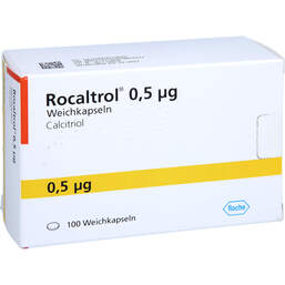Abbildung: Rocaltrol 0,5 µg Weichkapseln 100 St, Weichkapseln PZN 00427968