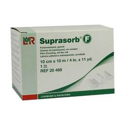 Abbildung: Suprasorb F Folien Wundverband 10cmx10m gerollt unsteril 1 St, Verband PZN 00428324