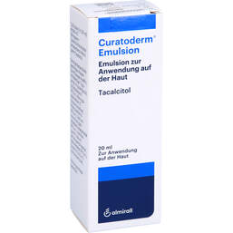 Abbildung: Curatoderm Emulsion 20 ml, Emulsion PZN 00428844