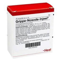 Abbildung: Grippe Nosode Injeel Ampullen Ampullen, 10 St PZN 00433408