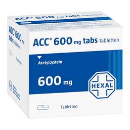 Abbildung: ACC 600 tabs Tabletten 20 St, Tabletten PZN 00434230