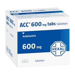 Abbildung: ACC 600 tabs Tabletten 100 St, Tabletten PZN 00434253