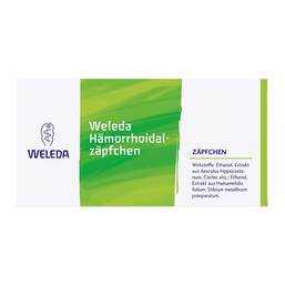 Abbildung: Weleda Hämorrhoidalzäpfchen 10 St, Suppositorien PZN 00442755