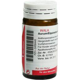 Abbildung: Aurum / Equisetum II Globuli Globuli, 20 g PZN 00459448
