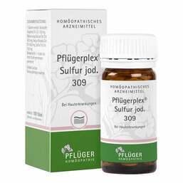 Abbildung: Pflügerplex sulfuricum jod. 309 Tabletten 100 St, Tabletten PZN 00460782