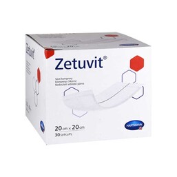 Abbildung: Zetuvit Saugkompresse unsteril 20x20 cm Cpc 30 St, Kompressen PZN 00467755