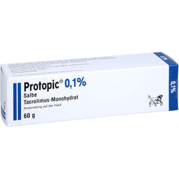 Abbildung: Protopic 0,1% Salbe 60 g, Salbe PZN 00490079