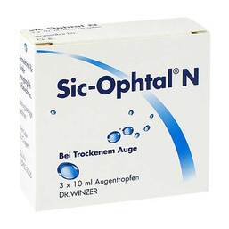 Abbildung: Sic Ophtal N Augentropfen 3X10 ml, Augentropfen PZN 00497176