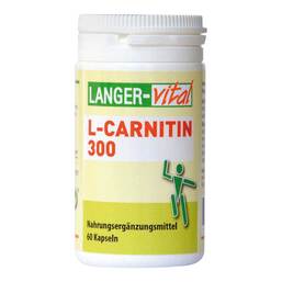Abbildung: L-Carnitin 300 mg Kapseln 60 St, Kapseln PZN 00499235