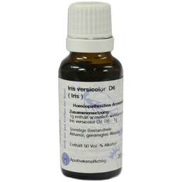 Abbildung: Iris versicolor D 6 Dilution Dilution, 20 ml PZN 00529203