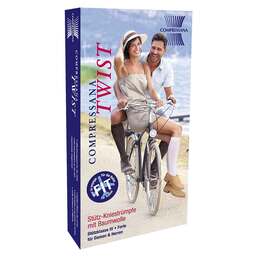 Abbildung: Compressana Twist Kniestrümpfe 46-48 anthrazit 2 St PZN 00533908