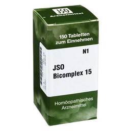 Abbildung: JSO Bicomplex Heilmittel Nr. 15 Tabletten, 150 St PZN 00544964