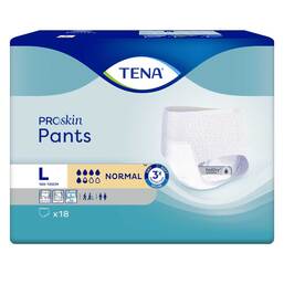 Abbildung: TENA Pants Normal L Einweghose bei Inkontinenz 4X18 St PZN 00560733