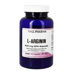 Abbildung: L-Arginin 400 mg Kapseln Kapseln, 120 St PZN 00562991