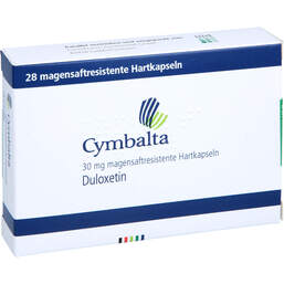 Abbildung: Cymbalta 30 mg magensaftresistente Hartkapseln 28 St, Magensaftresistente Hartkapseln PZN 00565009