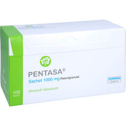 Abbildung: Pentasa Sachet 1000 mg Retardgranulat 100 St, Retard-Granulat PZN 00565914